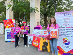 Rotary Club Solo Gaungkan Gerakan “End Polio Now” di CFD Surakarta